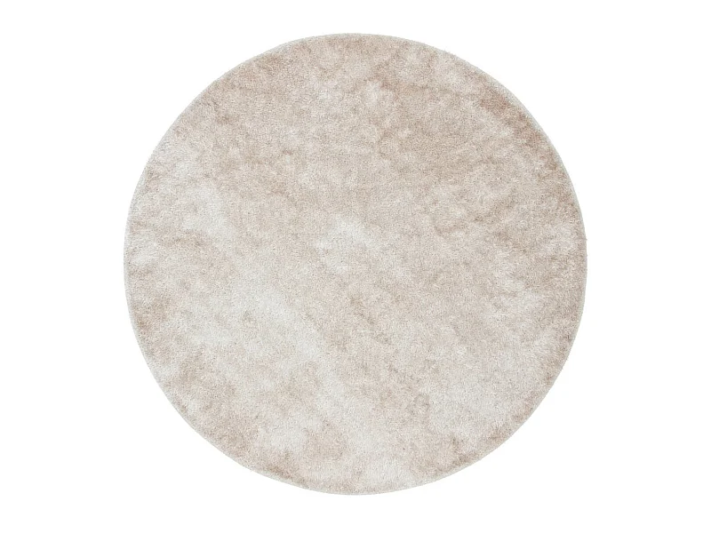Mattis Teppich Ø200 cm Polyester beige.