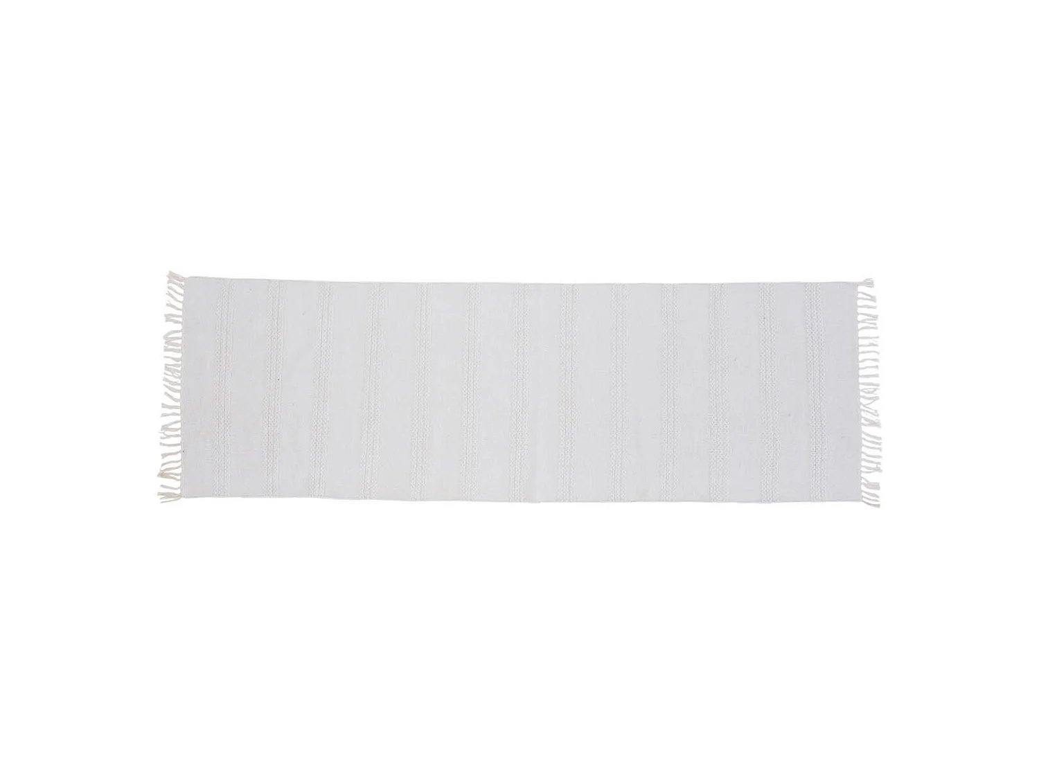 Tapis Déco "Nico" 80x250cm Blanc Cassé