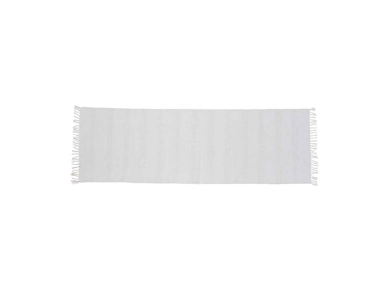 Tapis Déco "Nico" 80x250cm Blanc Cassé