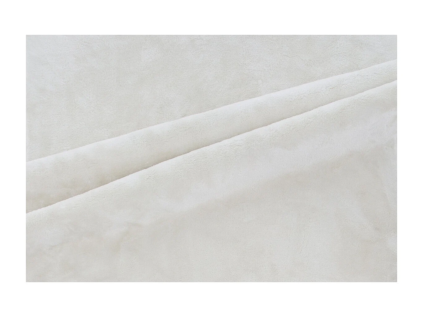 Blanca tapis 230x160 cm polyester blanc.