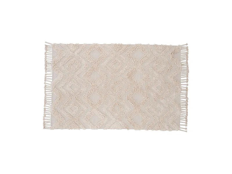 Tapis Déco Tufté "Hilma" 200x300cm Beige