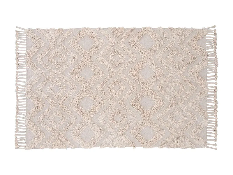 Hilma vloerkleed 300x200 cm katoen naturel.