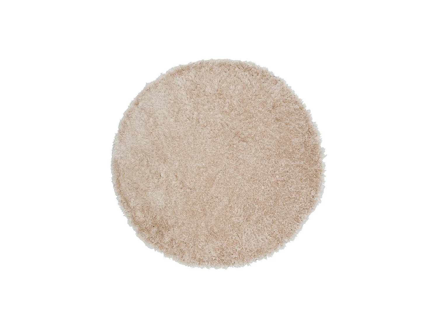 Tapis Rond Design "Natta" 200cm Beige
