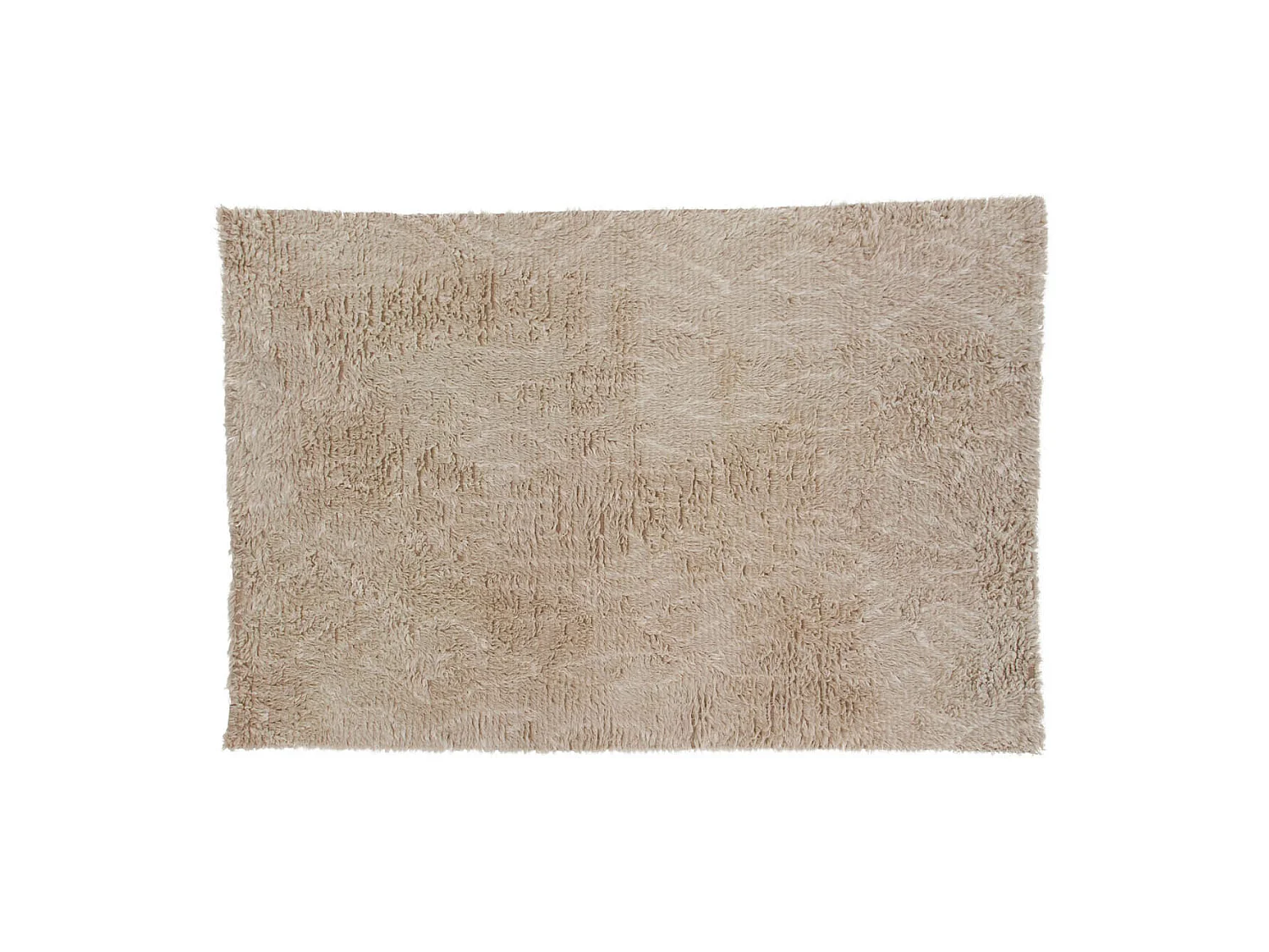Tapis Déco en Laine "Leiko" 200x300cm Beige