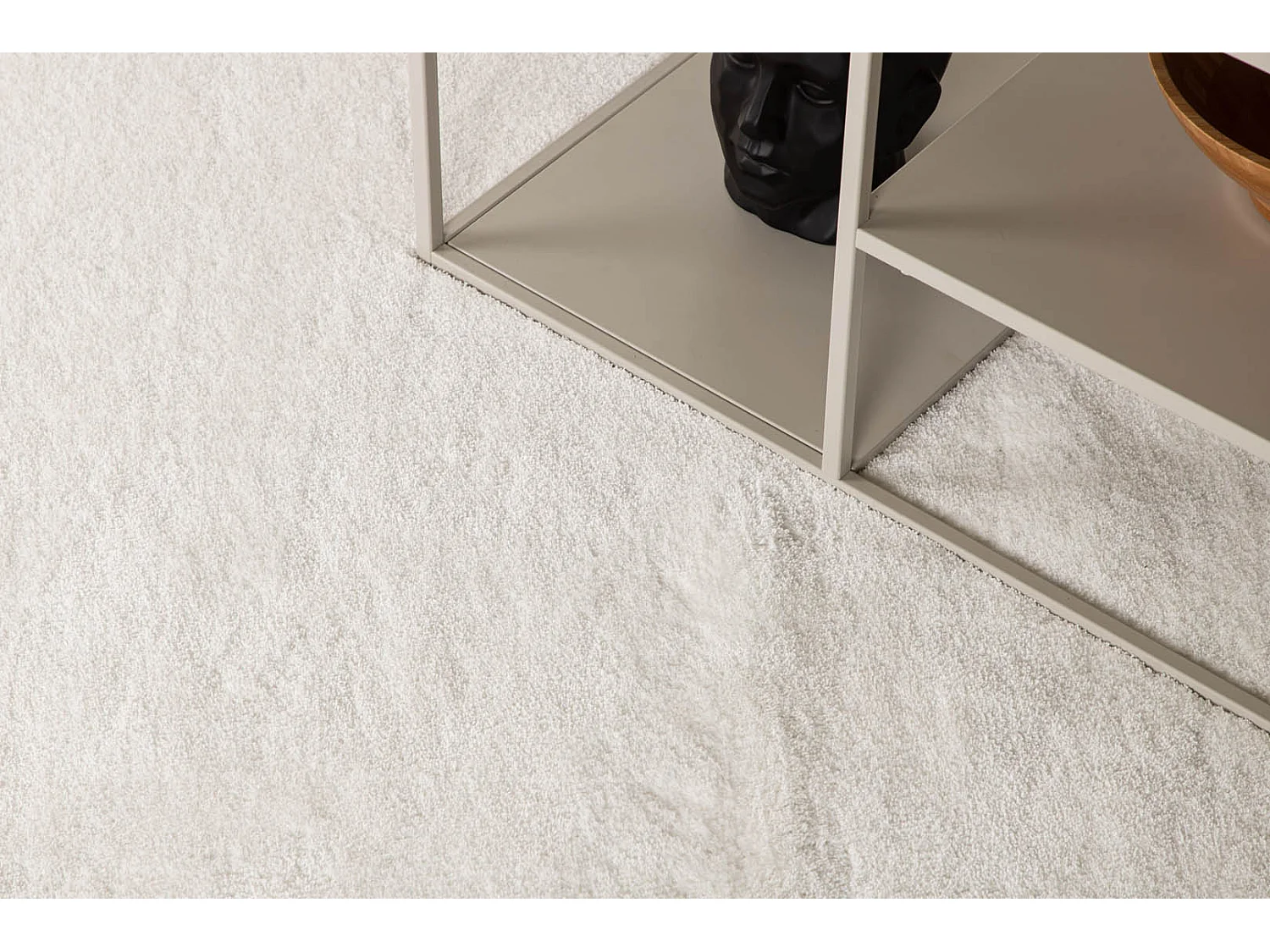 Undra tapis 240x170 cm polyester blanc.