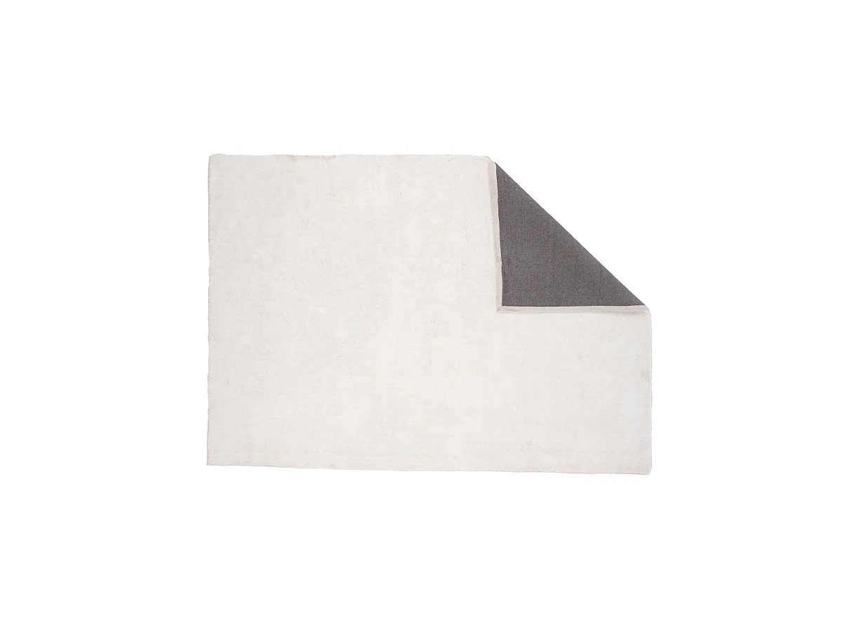 Undra vloerkleed 240x170 cm polyester wit.