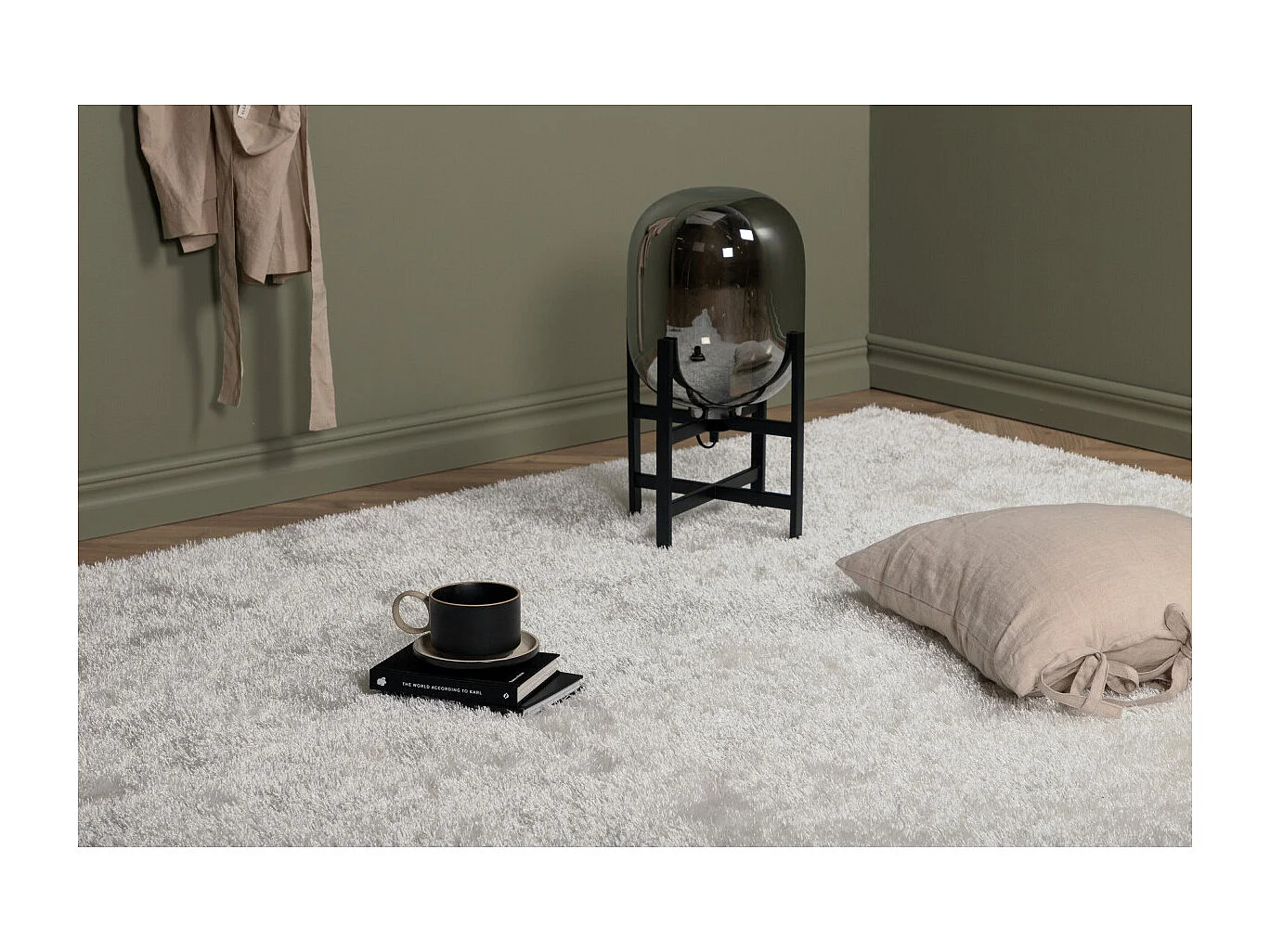 Tapis Déco "Mattis" 160x230cm Blanc