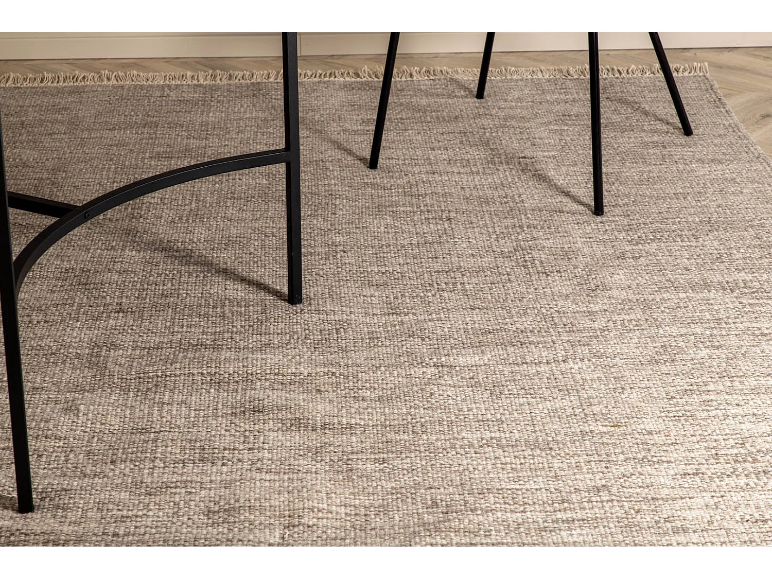 Tapis Design en Laine "Cyrus" 160x230cm Beige