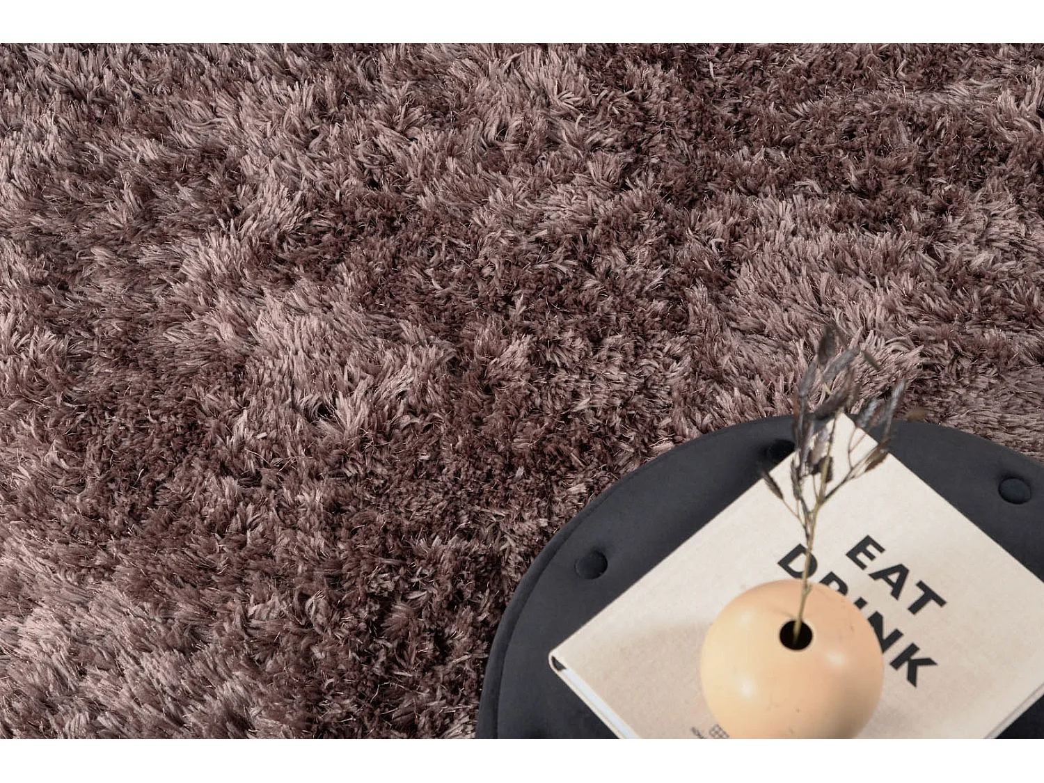 Tapis Déco "Grace" 200x300cm Marron