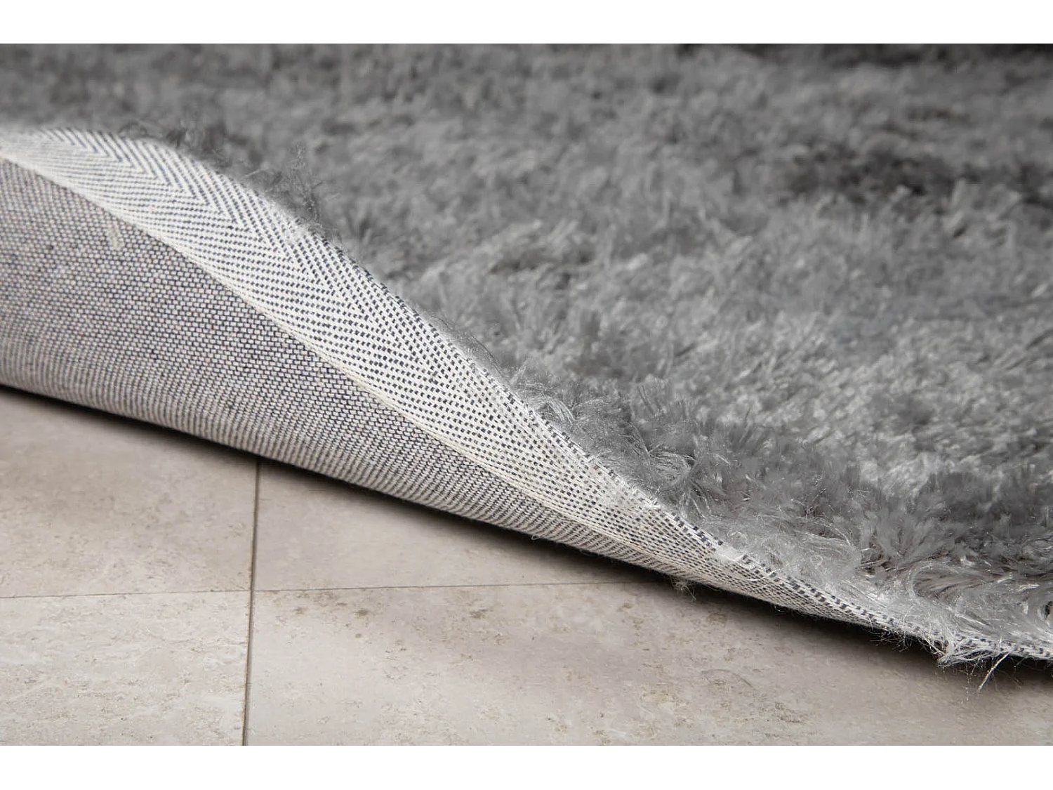 Tapis Rond Design "Natta" 200cm Gris