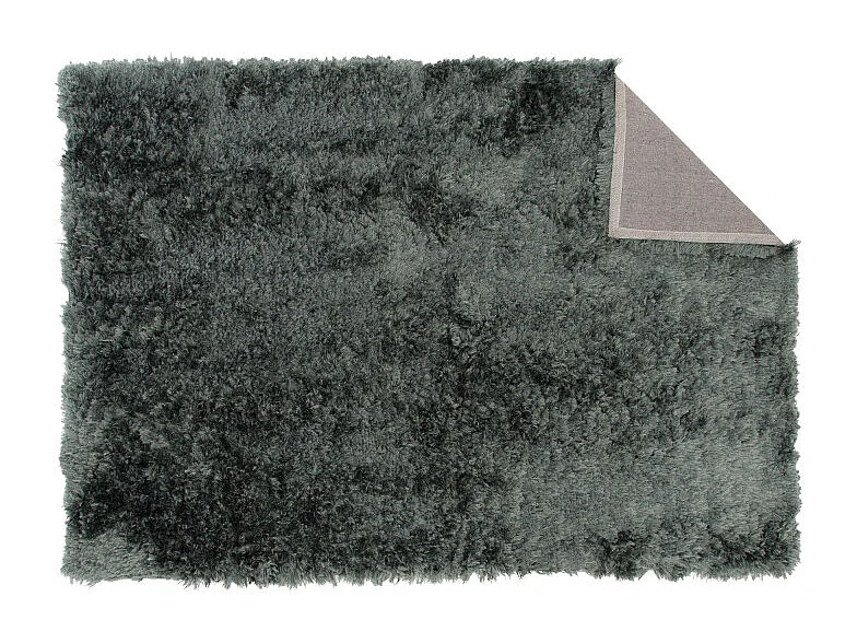 Natta vloerkleed 290x200 cm polyester groen.