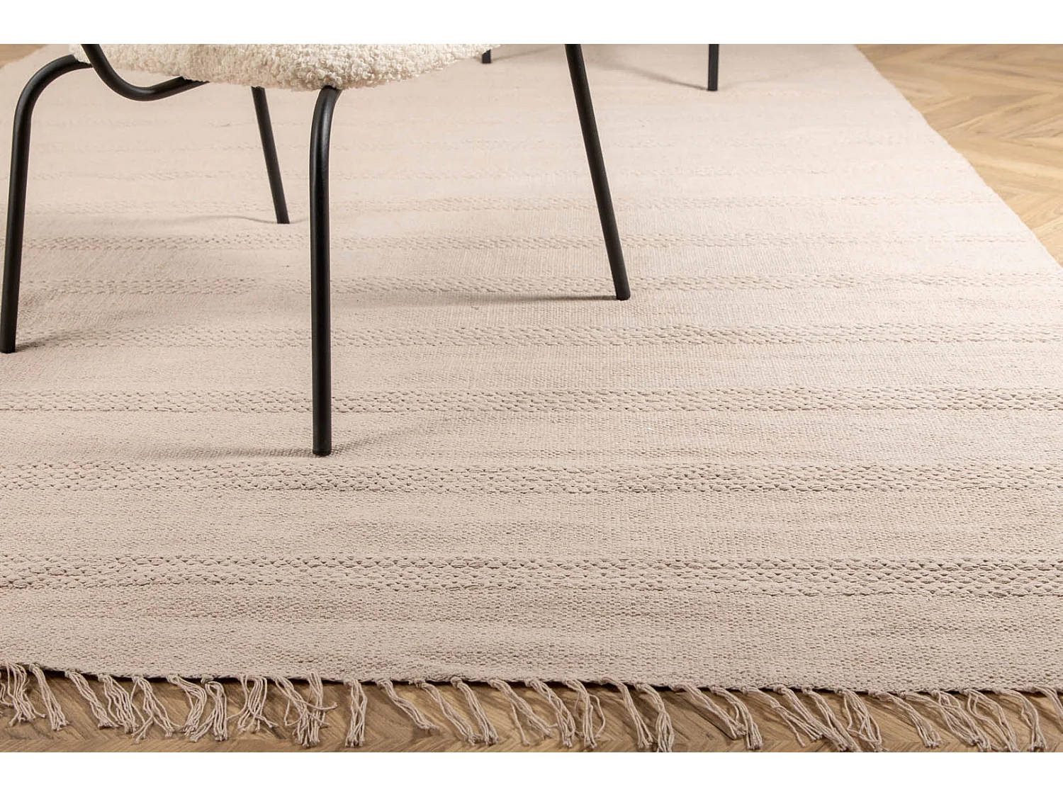 Tapis Déco "Nico" 160x230cm Beige