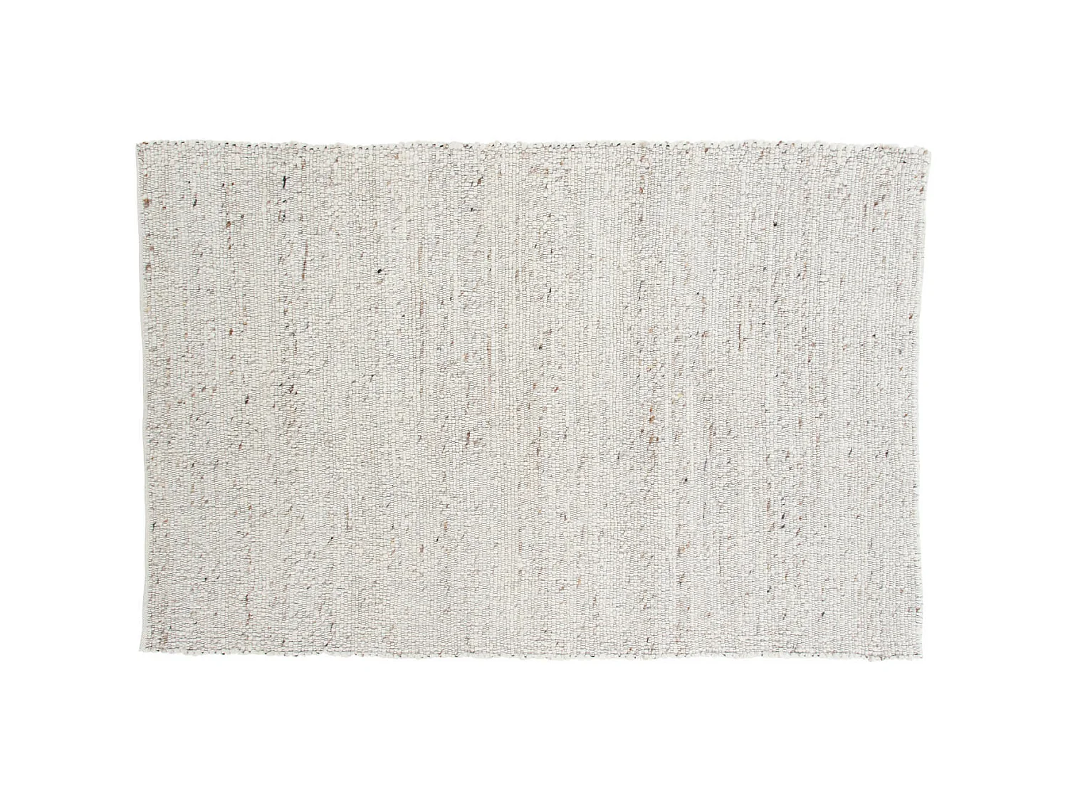 Loump vloerkleed 300x200 cm wol beige, wit.