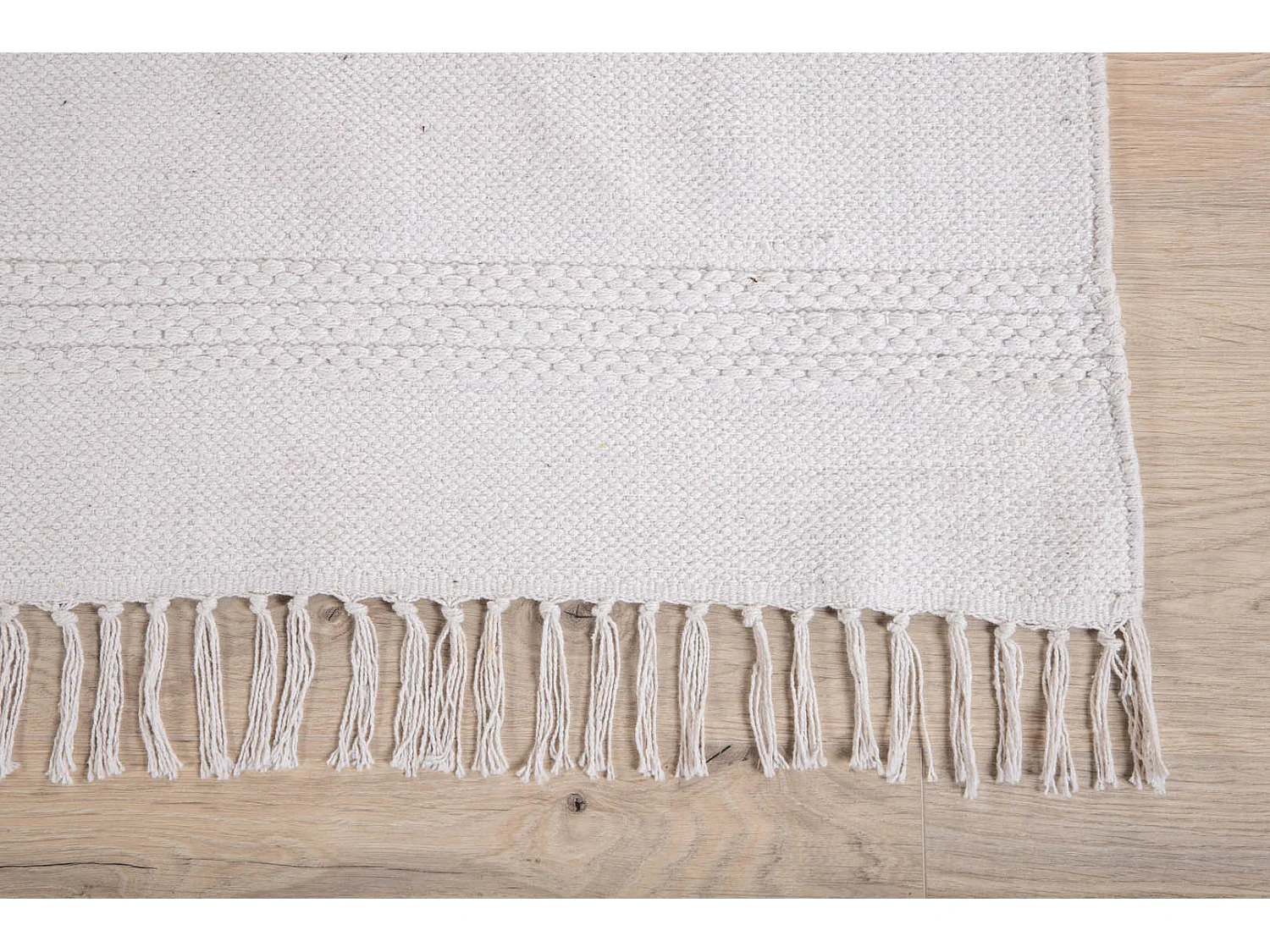 Tapis Déco "Nico" 160x230cm Blanc Cassé