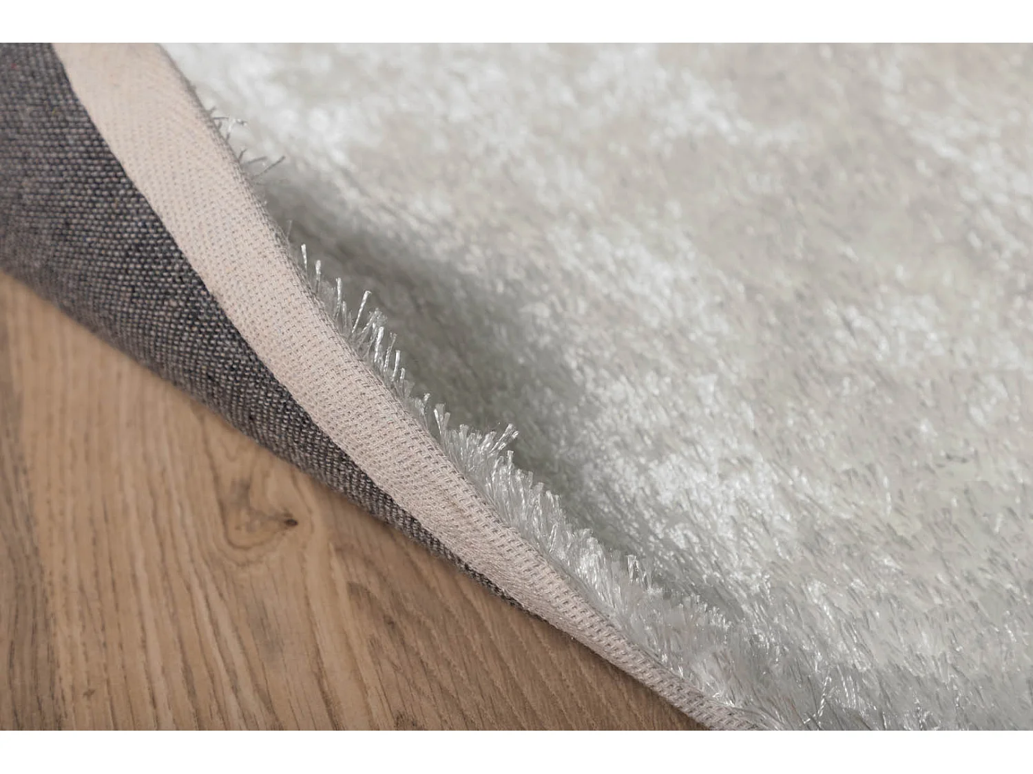 Tapis Rond "Mattis" 200cm  Blanc