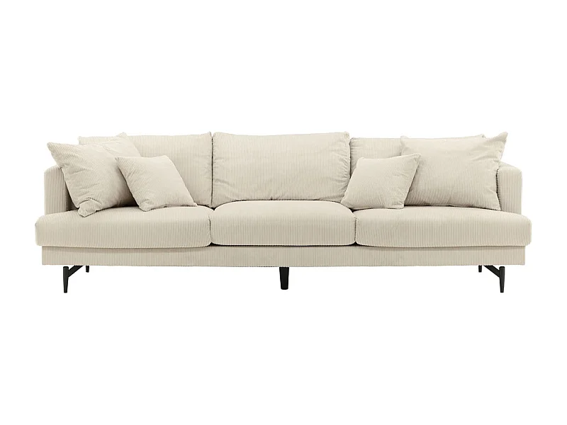 Sofia Sofa 3 Personen samt beige.