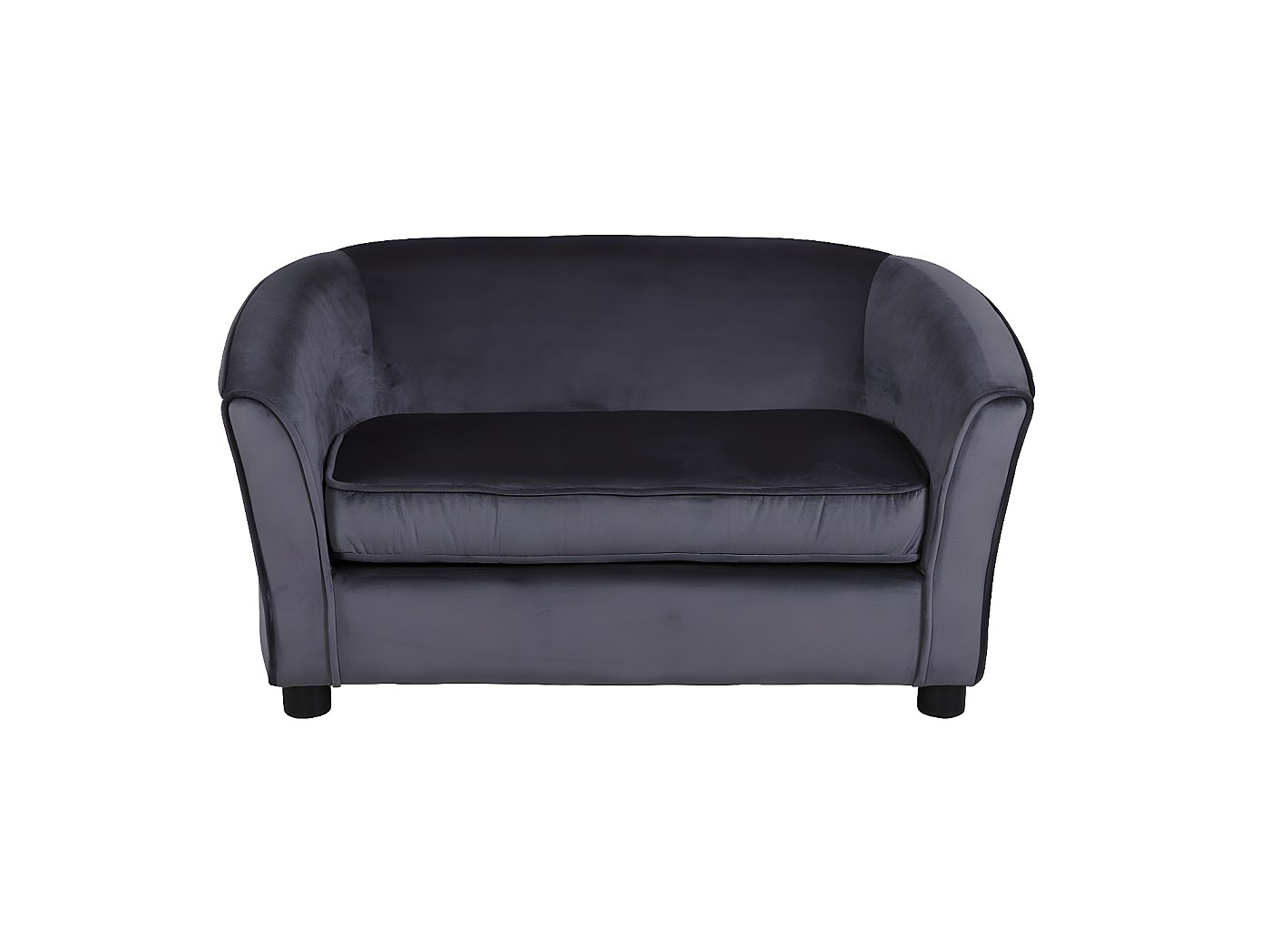 Lounge Pug - Kinderzitzakbank - Corduroy Marineblauw - Slaapbank voor Kinderen– Big Bertha Original NL