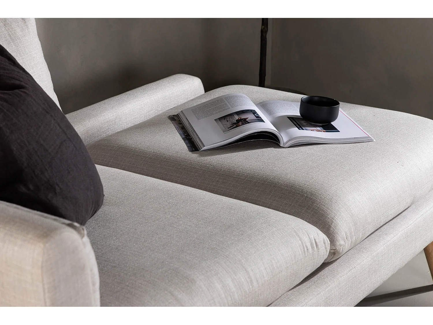 Tacoma bank 2 persoons bruin.