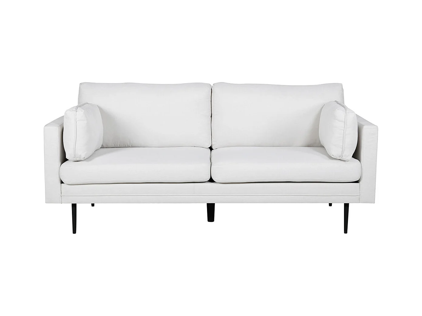 Canapé 3 Places en Tissu "Boom" 203cm Beige Clair
