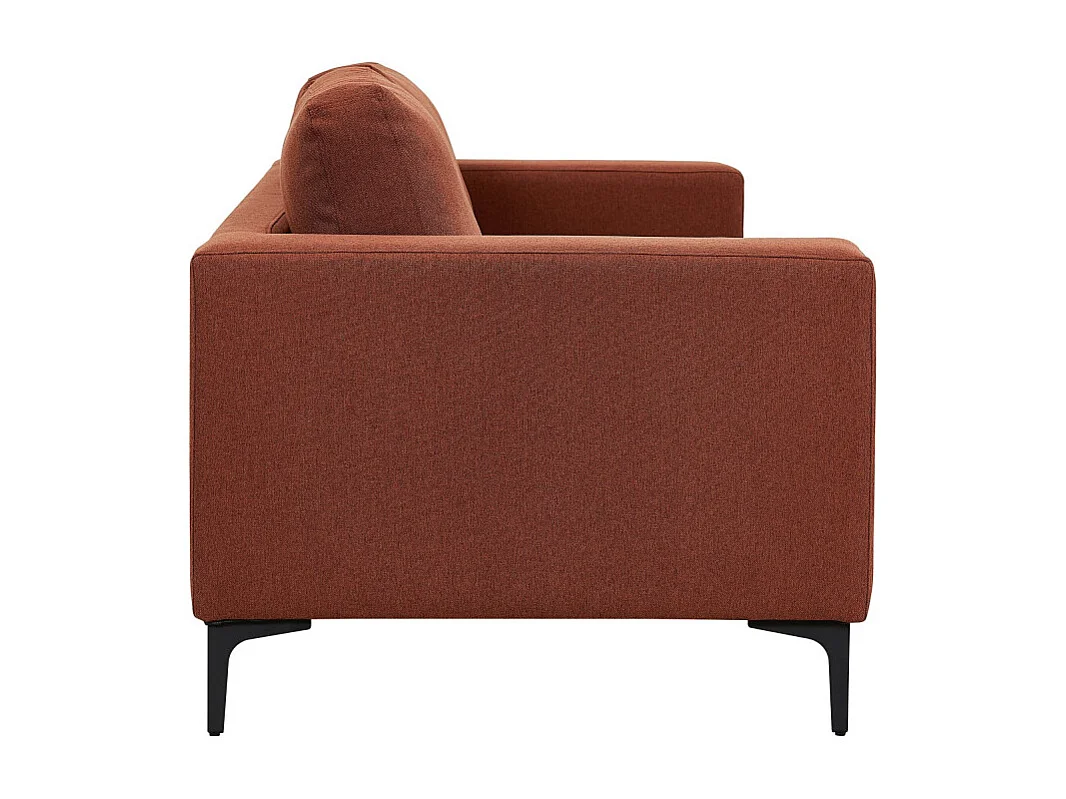 Canapé 3 Places en Tissu "Bolero" 215cm Rouge