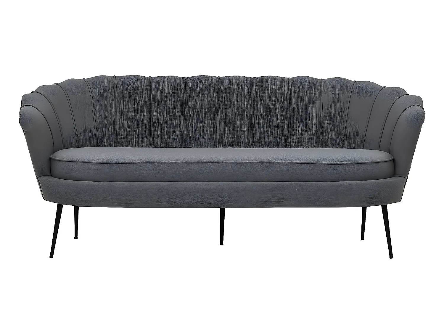 Calais Sofa 3 Personen grau.