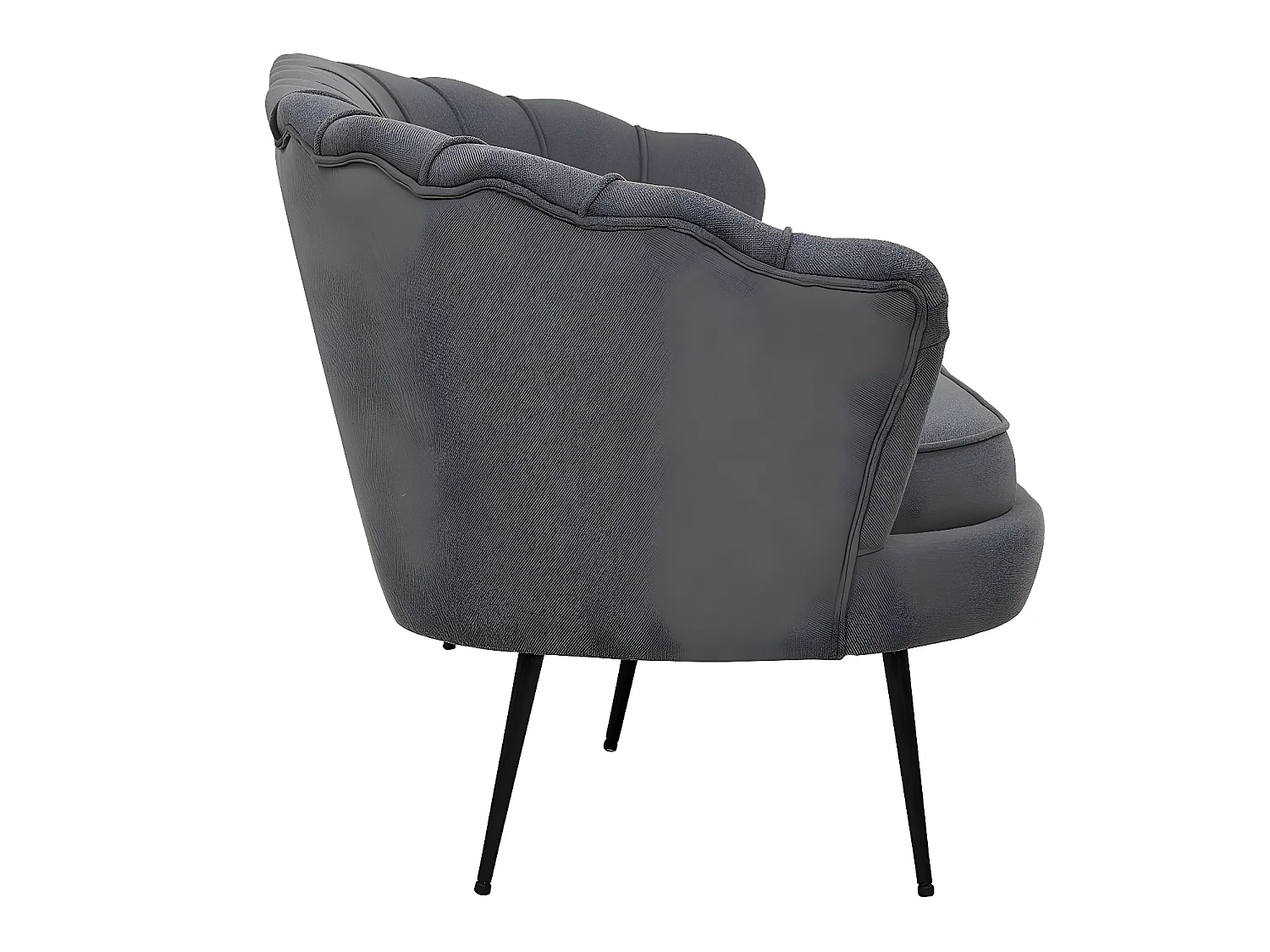 Calais Sofa 3 Personen grau.