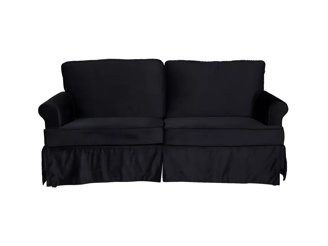 Kauf Unique Anton Sofa 2 Personen velour schwarz