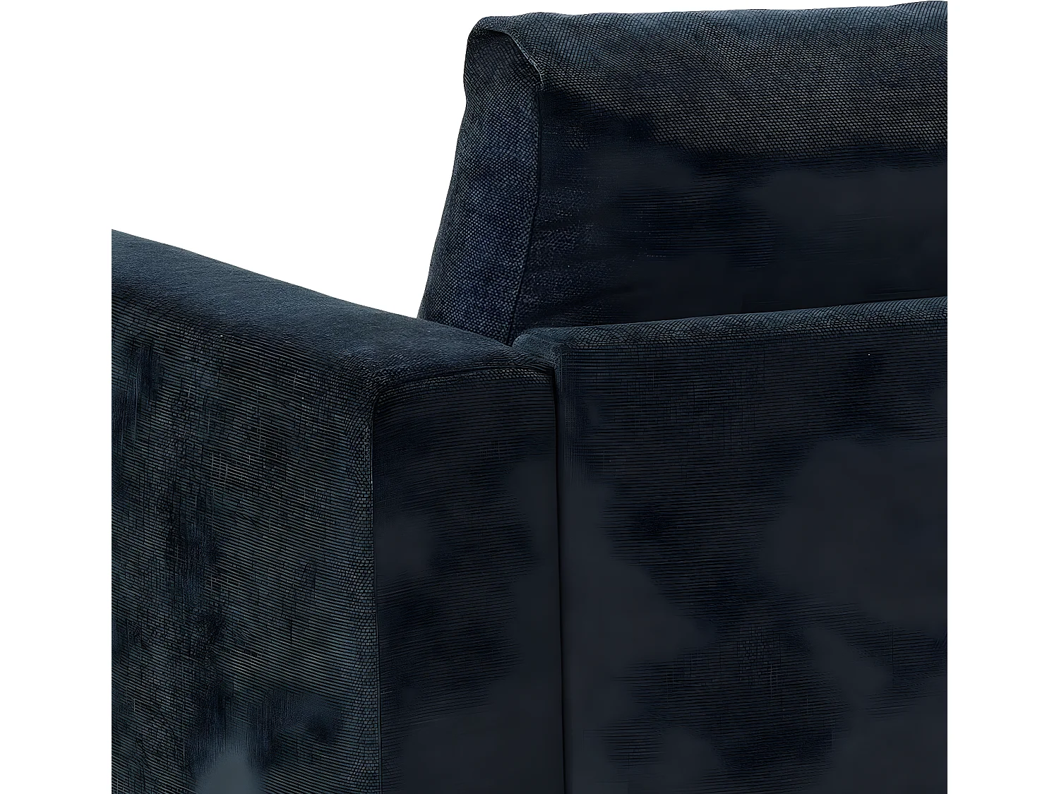 Paia Canapé 3 personnes, bleu foncé.