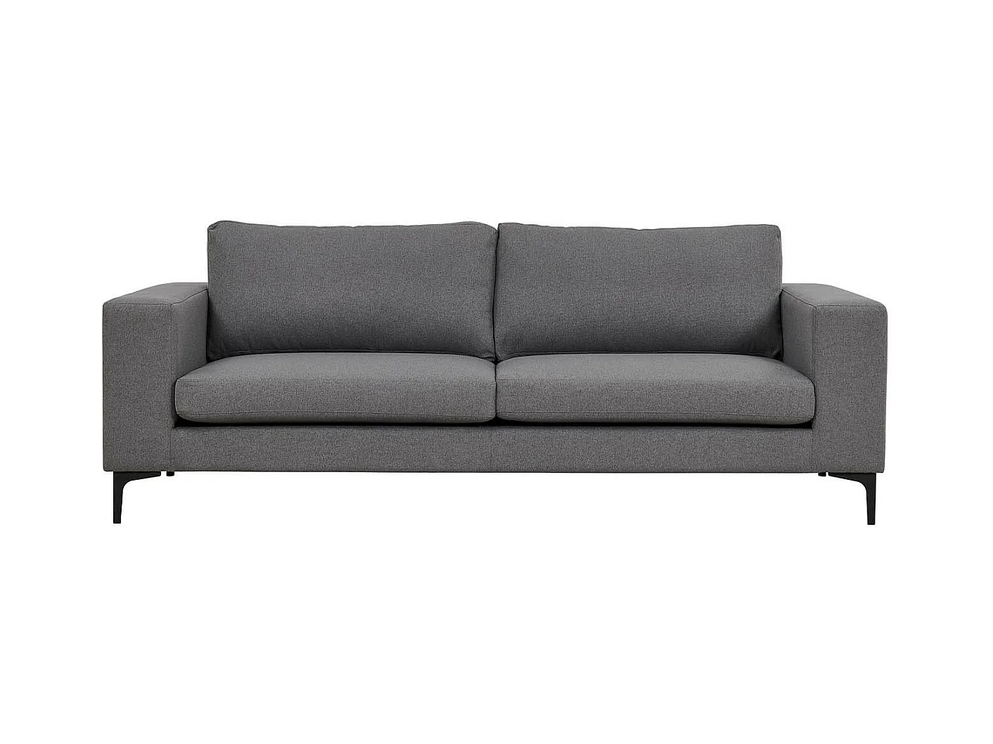 Canapé 3 Places en Tissu "Bolero" 215cm Gris