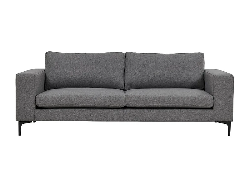 Canapé 3 Places en Tissu "Bolero" 215cm Gris