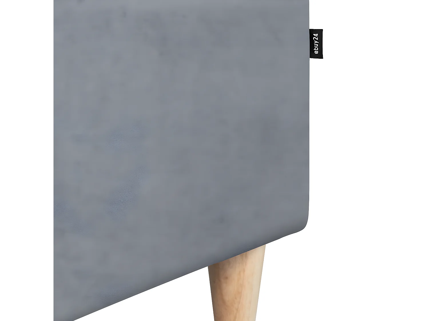 Marino Canapé BA3, chaise longue droite ou gauche en velours, gris.