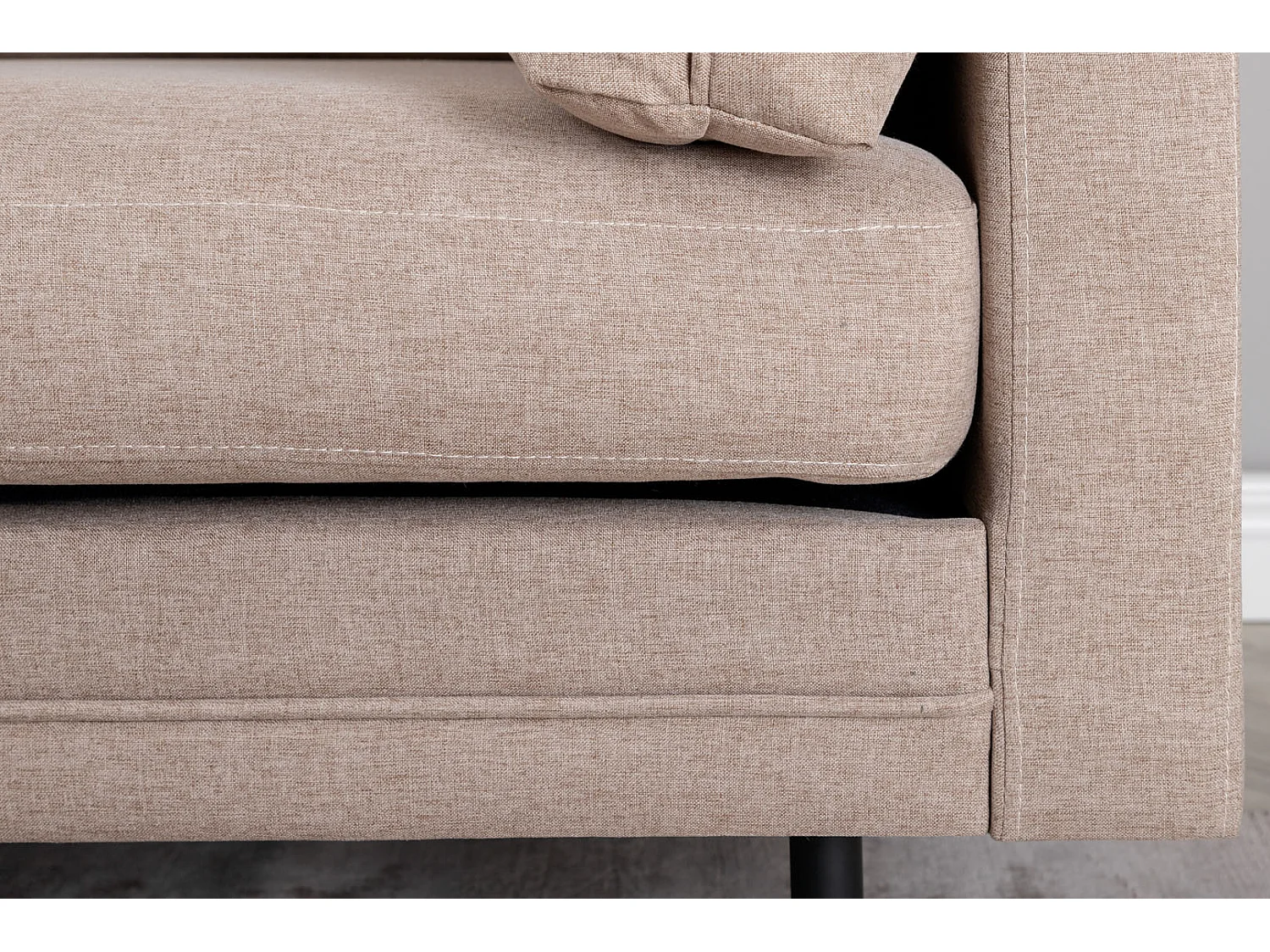 Boom bank 3 persoons bruin.