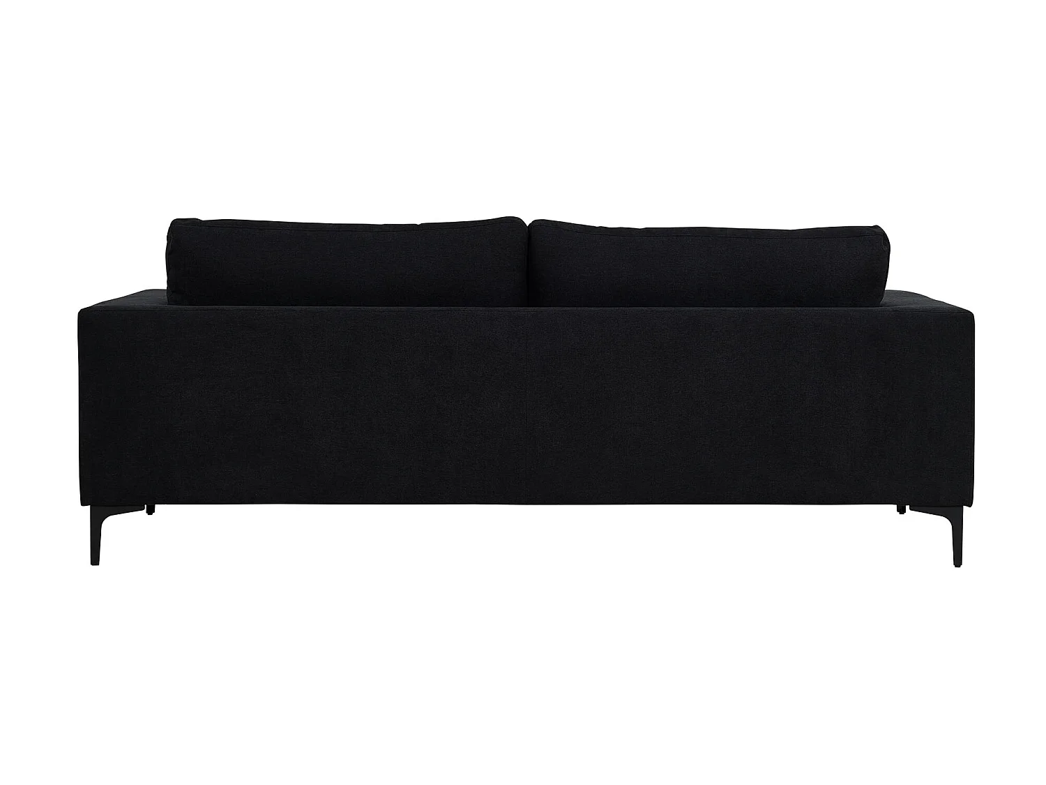 Bolero bank 3 persoons zwart.