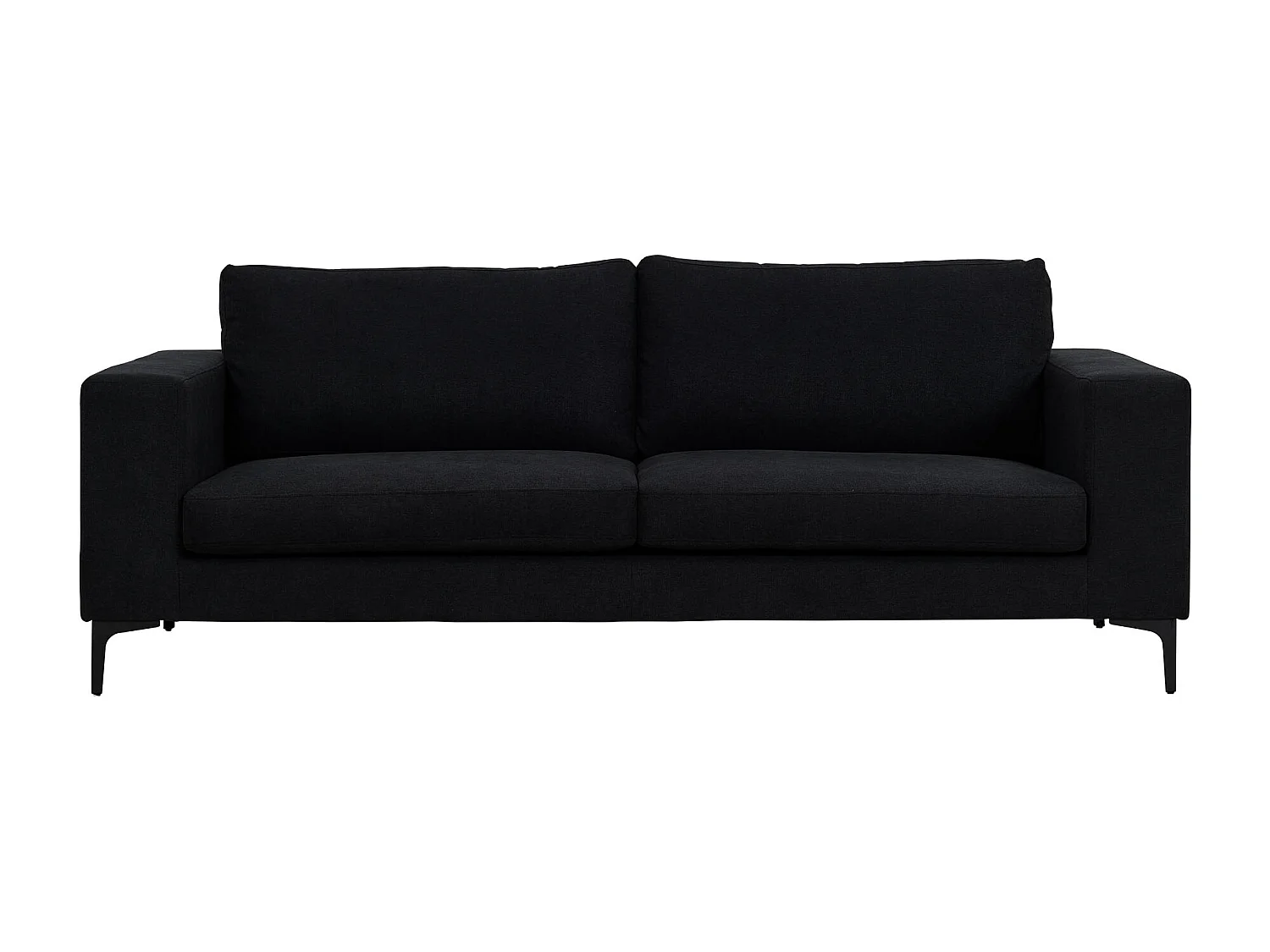 Bolero bank 3 persoons zwart.