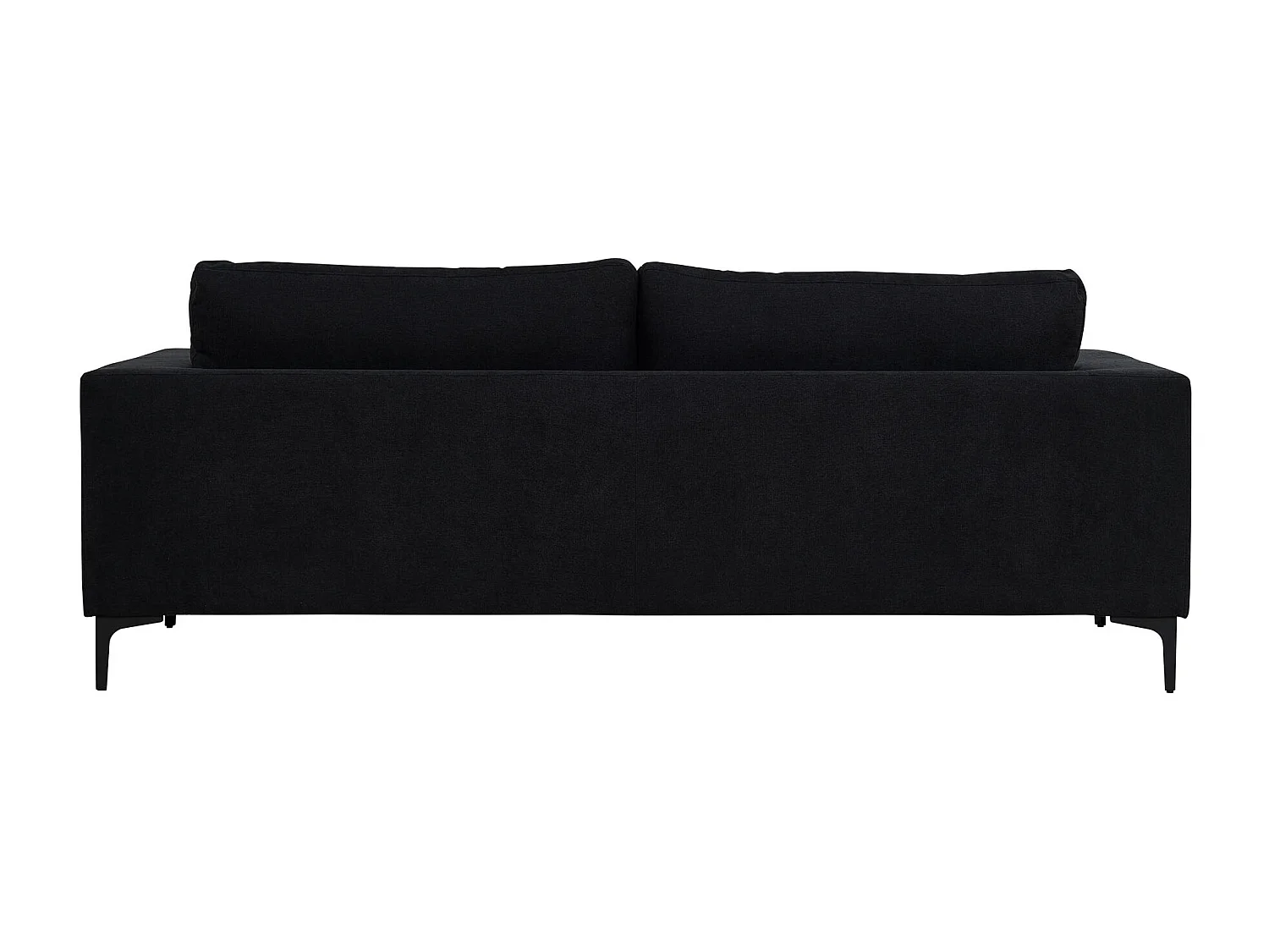 Bolero bank 3 persoons zwart.