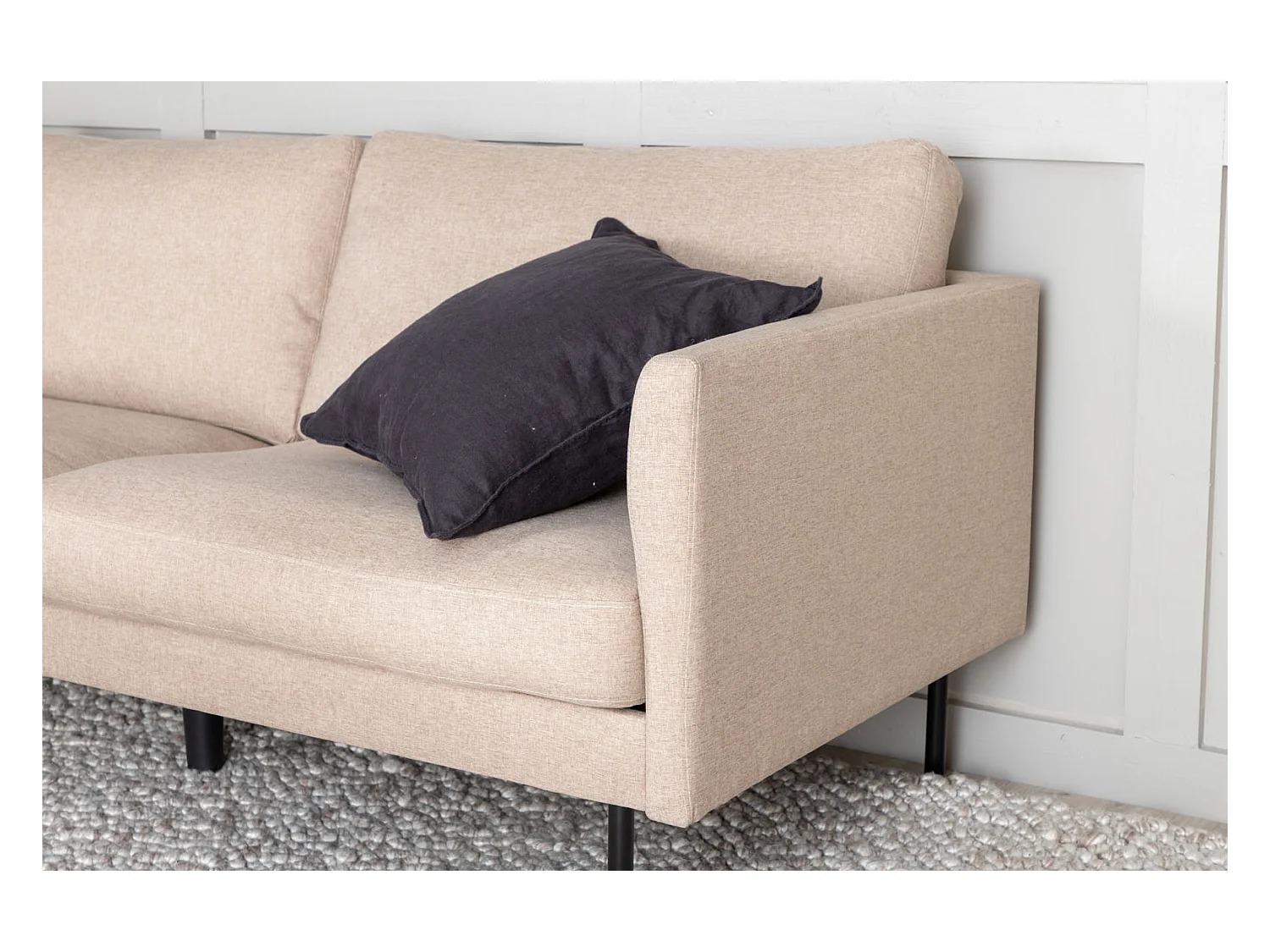 Zoom bank 2 persoons bruin.