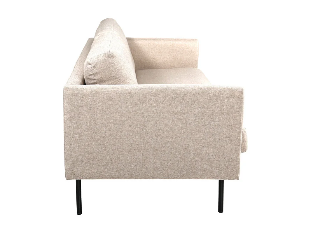 Zoom bank 2 persoons bruin.