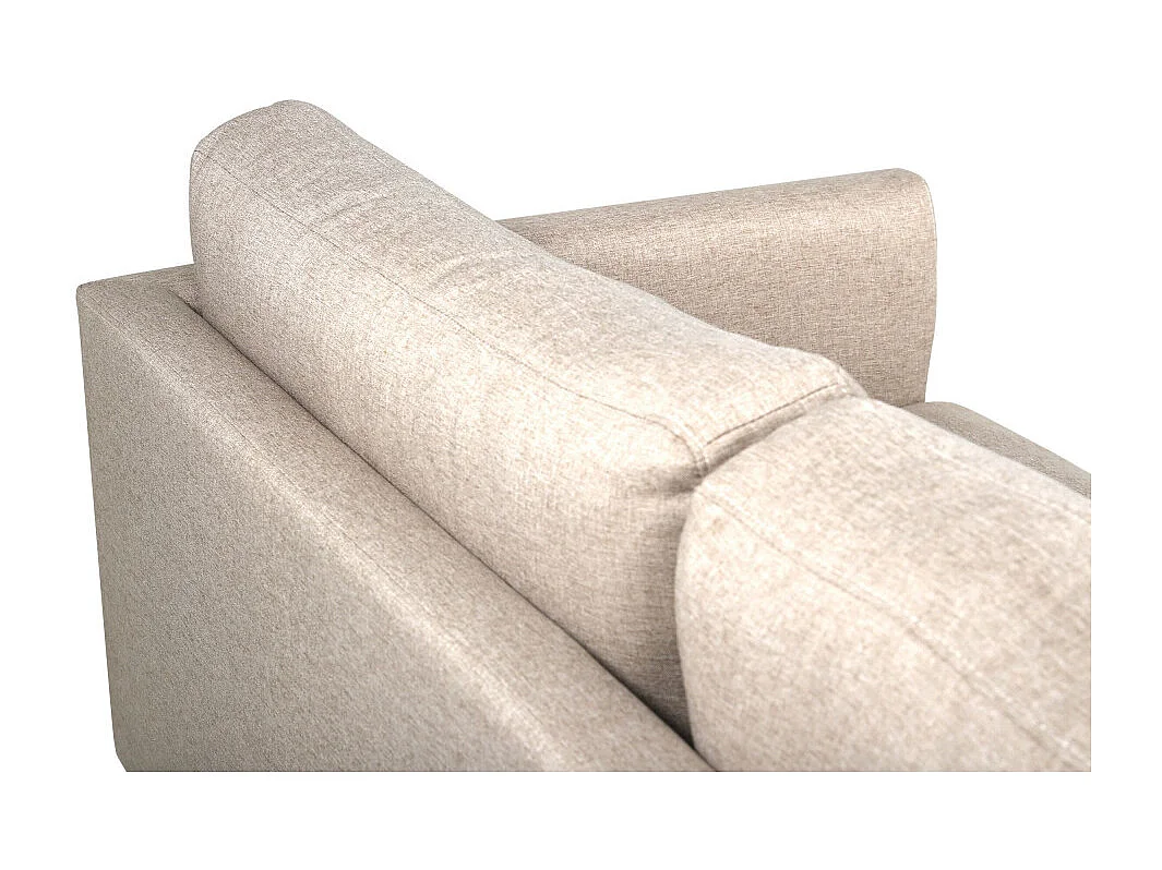 Zoom bank 2 persoons bruin.