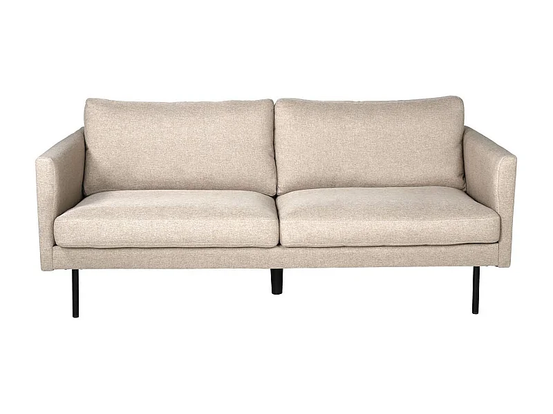 Canapé 2 Places en Tissu "Zoom" 180cm Marron