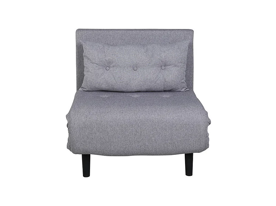 Vicky slaapbank ,fauteuil grijs.