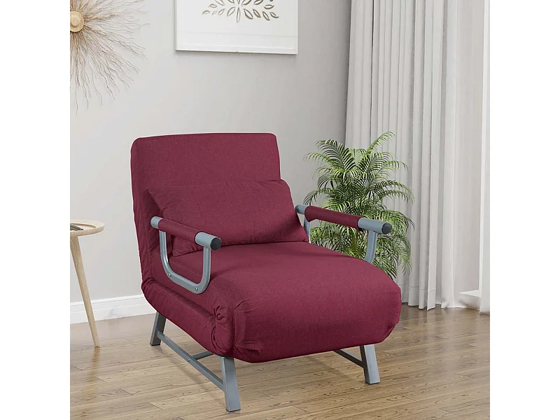 Sofa bed Kolino Red 0