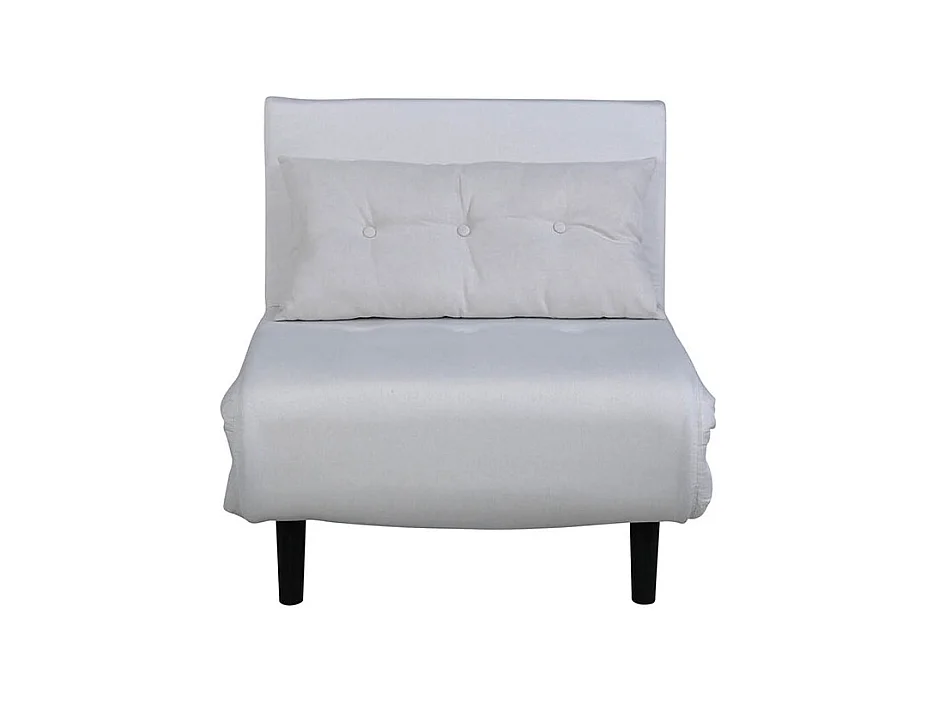 Vicky slaapbank ,fauteuil wit.