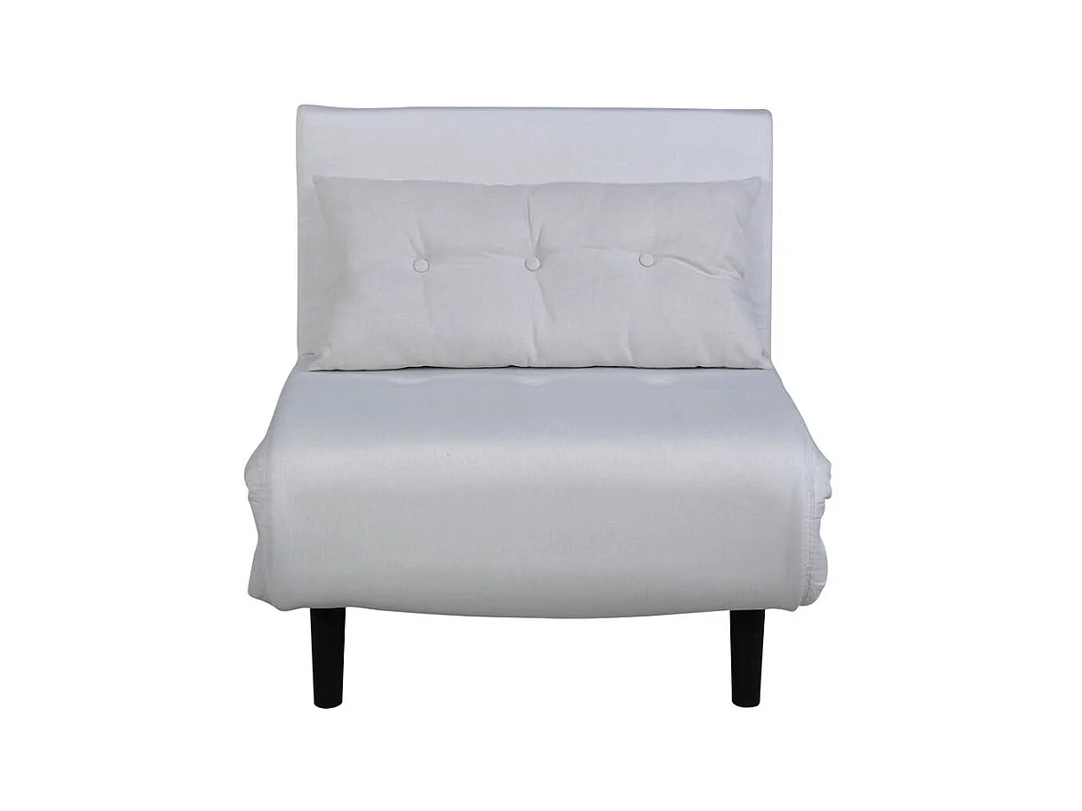 Vicky slaapbank ,fauteuil wit.