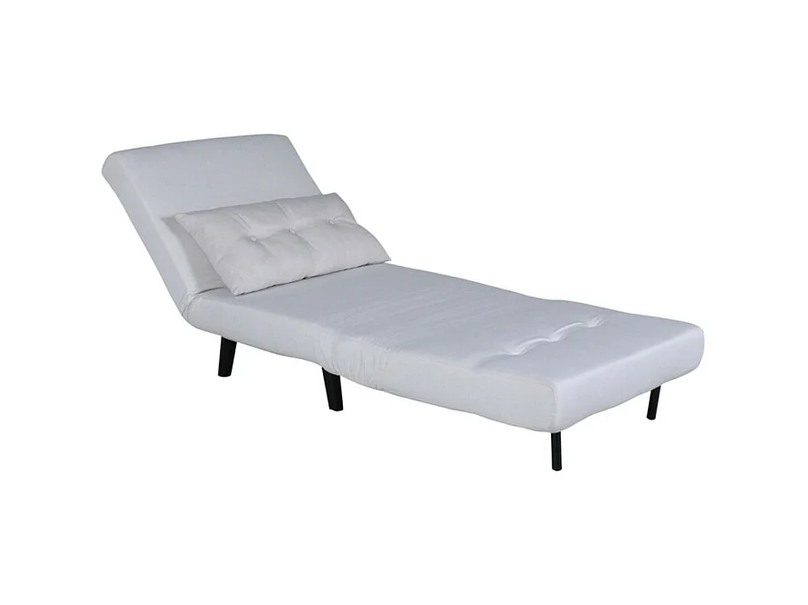 Vicky slaapbank ,fauteuil wit.
