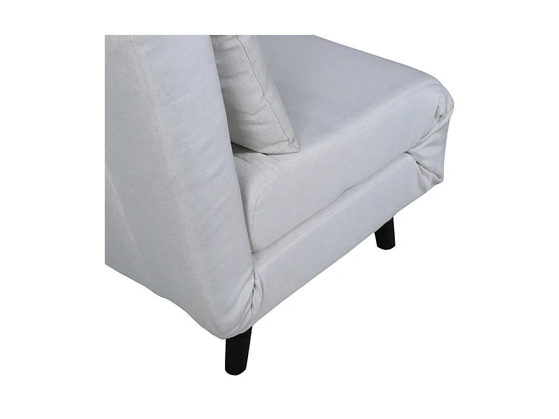 Vicky slaapbank ,fauteuil wit.