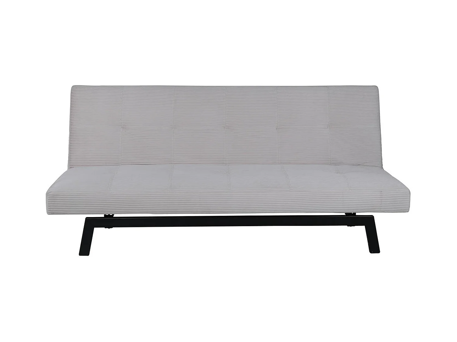 Bodil slaapbank fluweel beige.