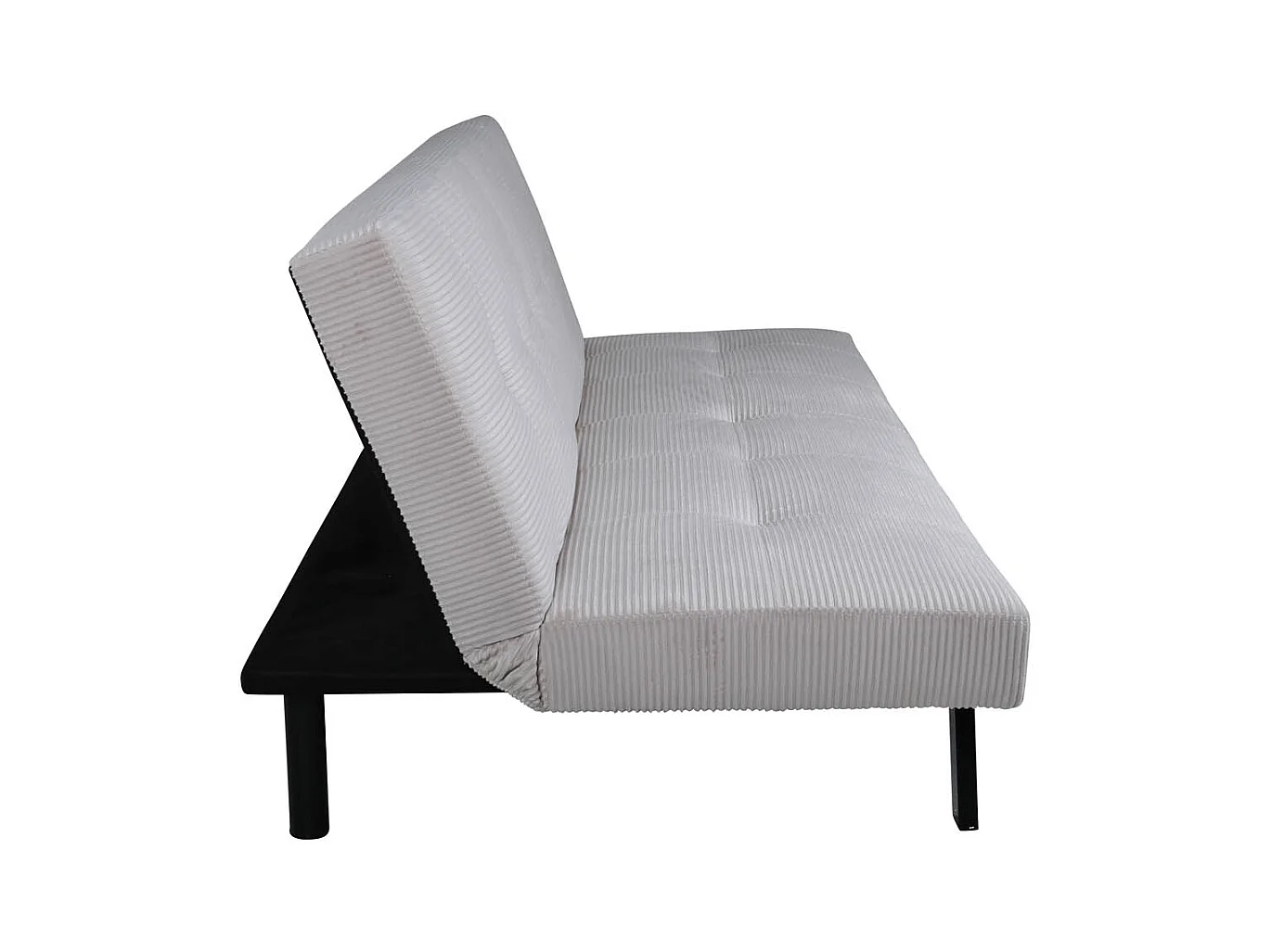 Bodil slaapbank fluweel beige.