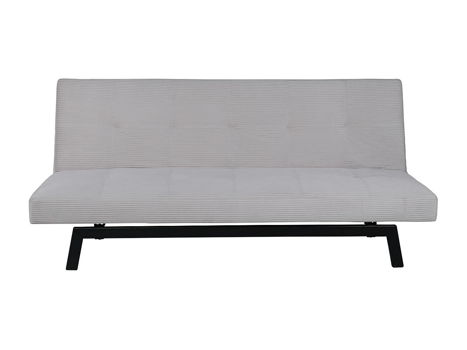 Bodil slaapbank fluweel beige.