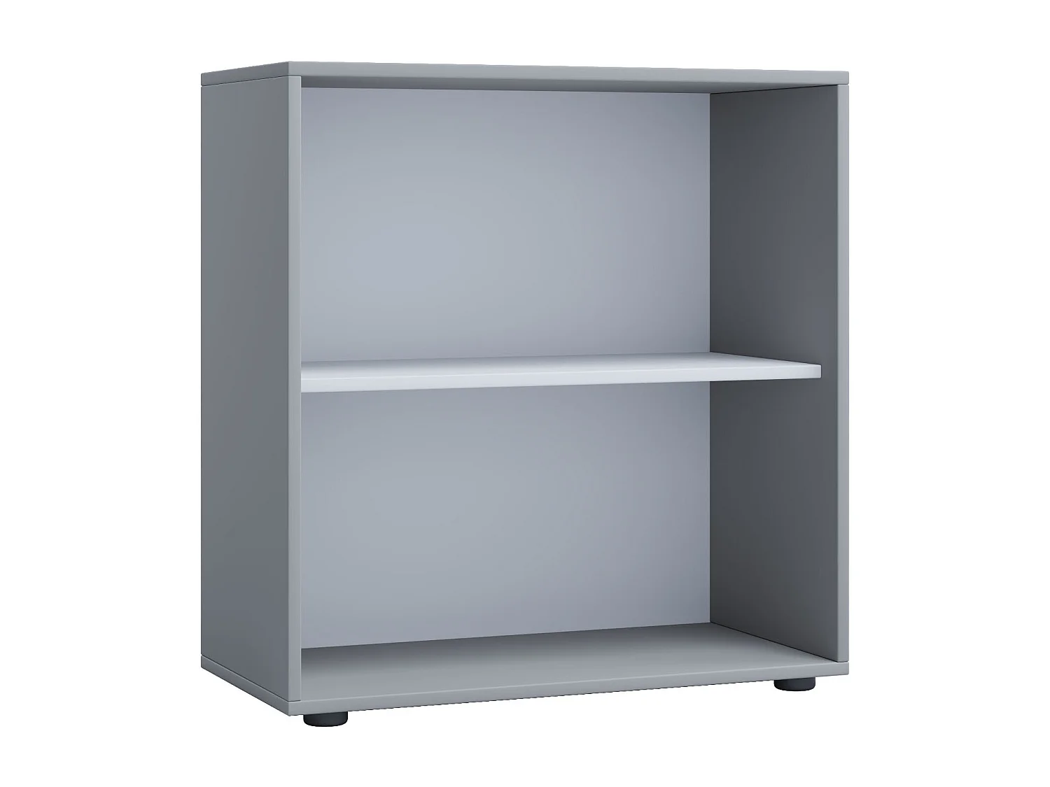 Office Shelf & Bookcase Lona Gray W. 70 x H. 74 x D. 37 cm