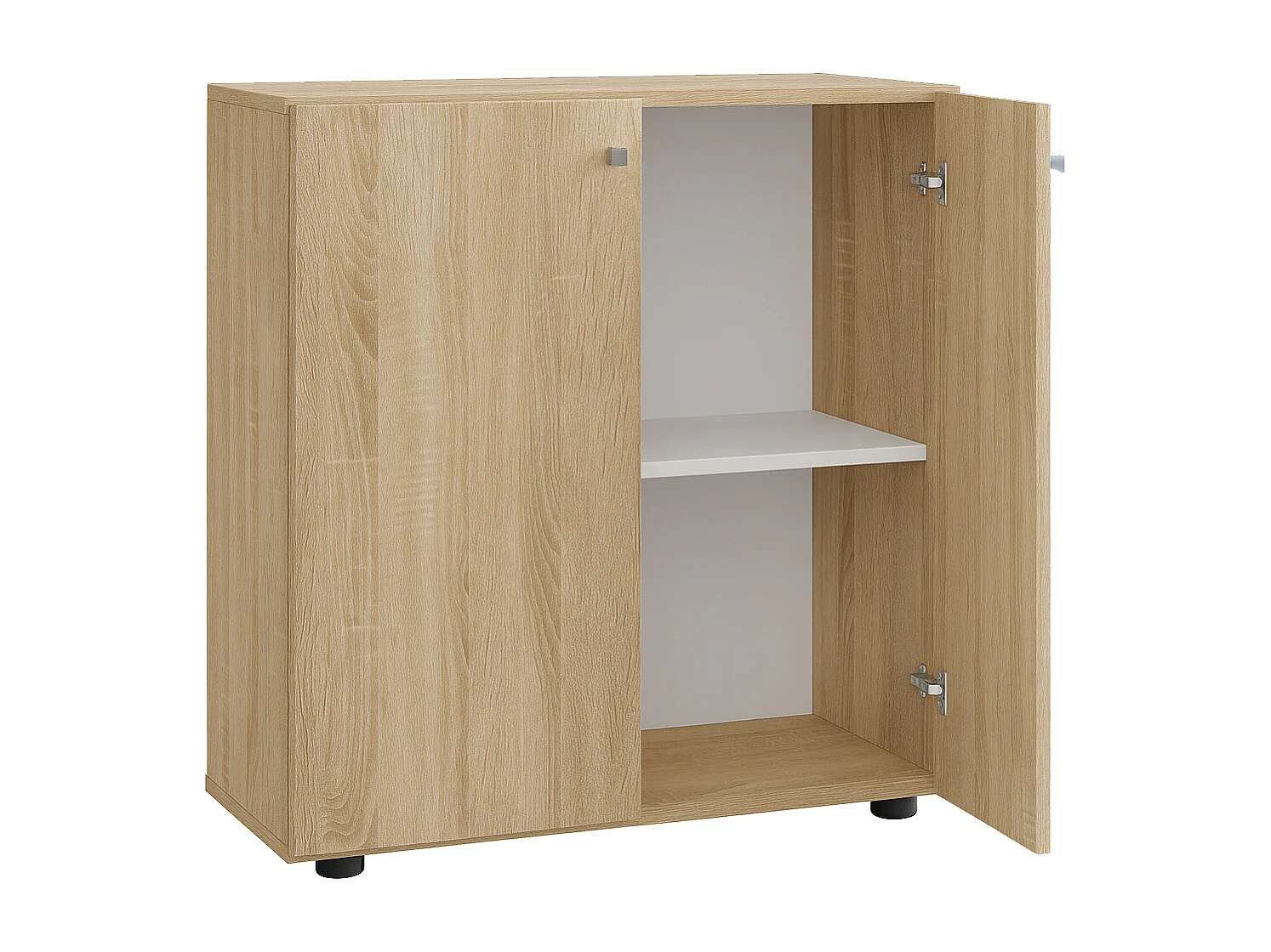 Büroschrank Bücher Ordner Aktenschrank Lona 2fach